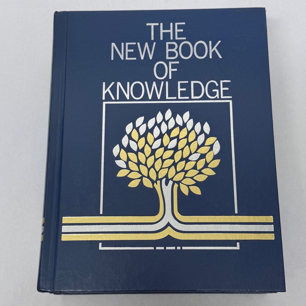 Grolier The New Book of Knowledge Encyclopedia Volumes 15 16 17
